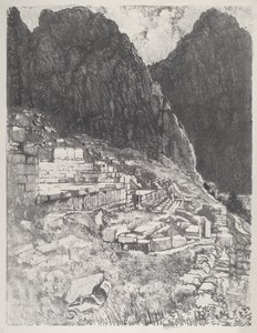 Asientos de los poderosos, Delfos de Joseph Pennell