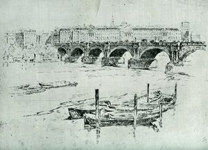 Somerset House, 1928 de Joseph Pennell