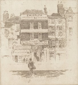 Puerta de San Bartolomé, 1907 de Joseph Pennell