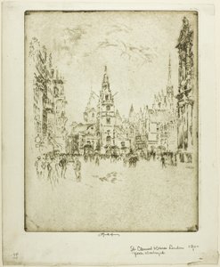 San Clemente Danes de Joseph Pennell