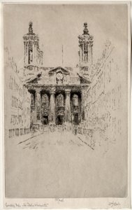 San Juan, Westminster de Joseph Pennell