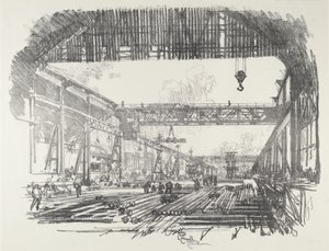 Barras de acero para proyectiles de Joseph Pennell