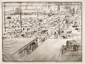 Mataderos, Chicago de Joseph Pennell