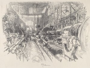 El torno más grande del mundo, 1917