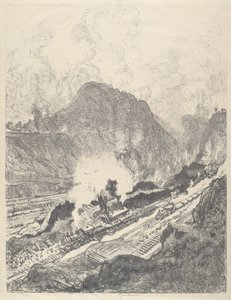 El Corte desde Culebra de Joseph Pennell