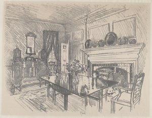 El Comedor, Stenton de Joseph Pennell