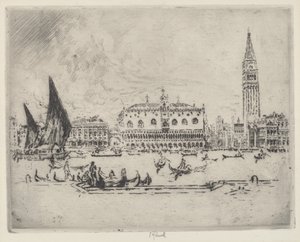 El Palacio Ducal de Joseph Pennell