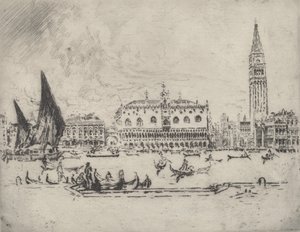 El Palacio del Dogo de Joseph Pennell
