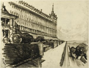 El Escorial interminable de Joseph Pennell