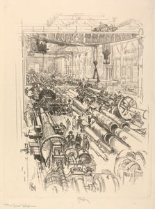 Serie de la Guerra Inglesa: W. 441. La armería de Joseph Pennell