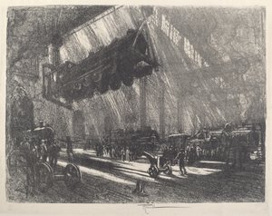 La locomotora voladora, 1917