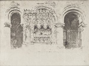 La tumba del fundador, Iglesia de San Bartolomé el Grande