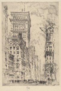 La cornisa dorada, I de Joseph Pennell