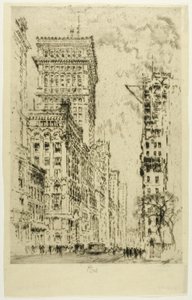 La cornisa dorada, I de Joseph Pennell
