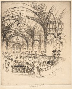 The Hall of Iron, Pennsylvania Station, Nueva York