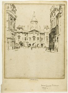 La Guardia Montada de Joseph Pennell