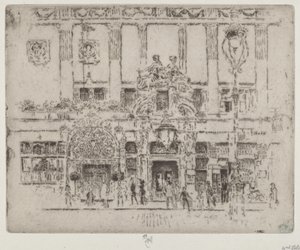 El Instituto, Piccadilly de Joseph Pennell