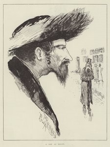El judío en casa, por Joseph Pennell de Joseph Pennell
