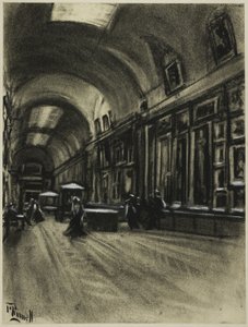 La Galería Larga, Prado de Joseph Pennell
