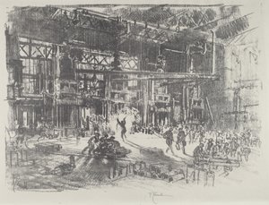 Las prensas, 1916 de Joseph Pennell