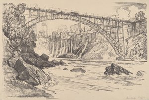 El Puente de Acero de Joseph Pennell