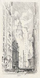 The Stock Exchange, #4 en Iconphile Club Collection de Joseph Pennell