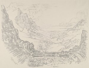 El teatro, Segesta de Joseph Pennell