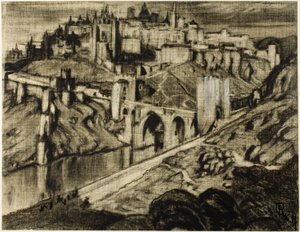 La Ciudad Imponente, Toledo de Joseph Pennell