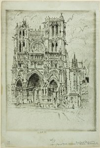 El frente oeste de Amiens de Joseph Pennell