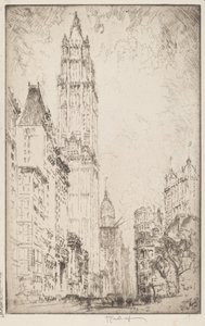 El edificio Woolworth, 1915