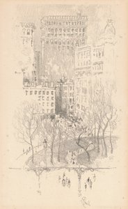 Union Square de Joseph Pennell