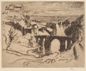 Sin título [Puente de San Martín, Toledo]