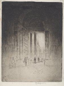 Puerta Oeste, San Pablo de Joseph Pennell