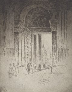 Puerta oeste, San Pablo de Joseph Pennell