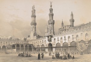 22. Cour de la Mosquée el Ahzar, en El Cairo
