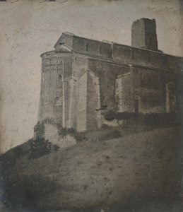 43. Toscanella Iglesia de S. Pietro, ábside, 1842