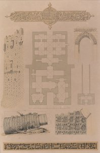 59. Planos y detalles, Castillo de Alepo, 1843