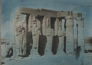 Ramesseum, Tebas, 1844 de Joseph Philibert Girault De Prangey