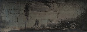 El arco de Robinson, Jerusalén, 1842-44