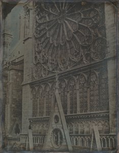Rosetón, Catedral de Notre-Dame, París, 1841