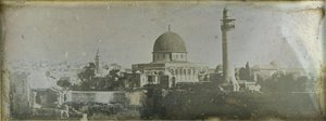 Jerusalén: Explanada del Templo de Salomón, Cúpula de la Roca de Joseph Philibert Girault De Prangey