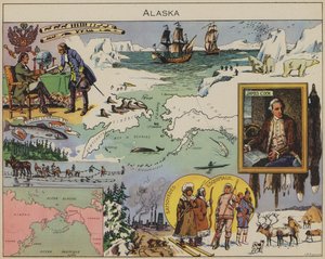 Alaska (litografía en color)