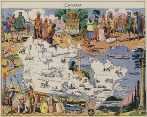Canadá (litografía en color)