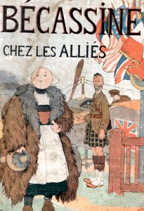 portada del libro "Becassine chez les allies" de Joseph Porphyre Pinchon