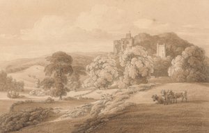 Castillo de Dunster, Somerset de Joseph Powell