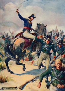 General Janssens en la Batalla de Blaauwberg, 1909 de Joseph Ratcliffe Skelton