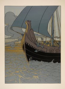 Ilustración. Los Nibelungos
