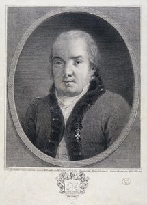 Retrato del arquitecto Giacomo Quarenghi 1744-1817, finales del siglo XVIII