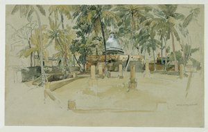Templo budista en Ceilán (Sri Lanka) de Joseph Selleny