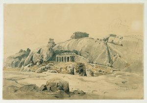 Templos de roca de Mamallapuram (Mahamaleipur), India de Joseph Selleny